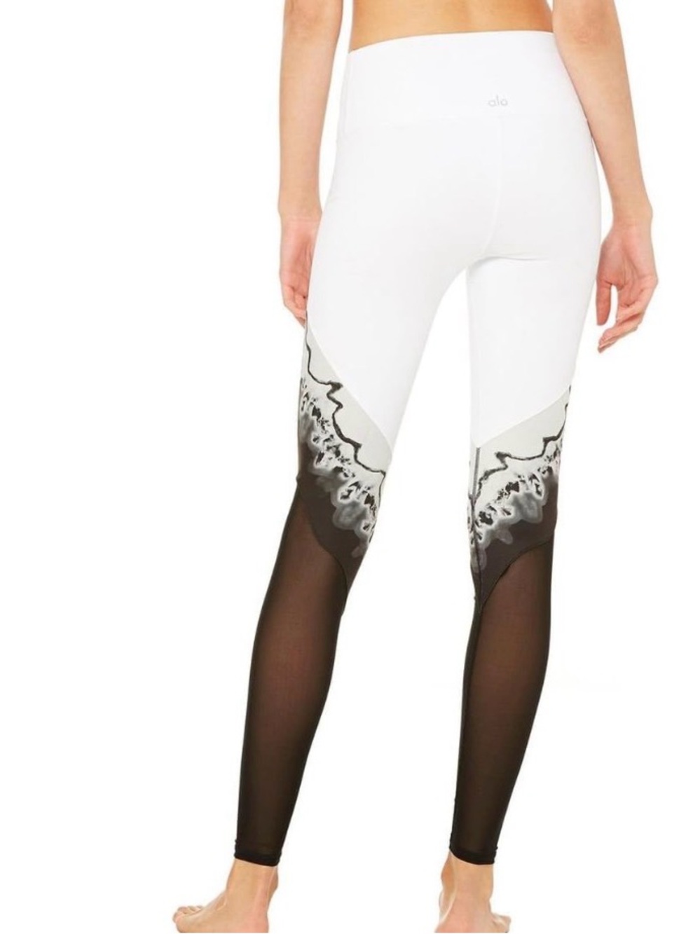 ALO Yoga verse legging High-Waist Leggings with Black Mesh - Picture 4 of 12